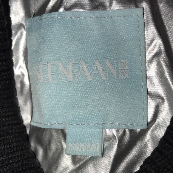 Women’s Seenfaan Silver Metallic Bomber Jacket Size M (160/84A) - Picture 2 of 4
